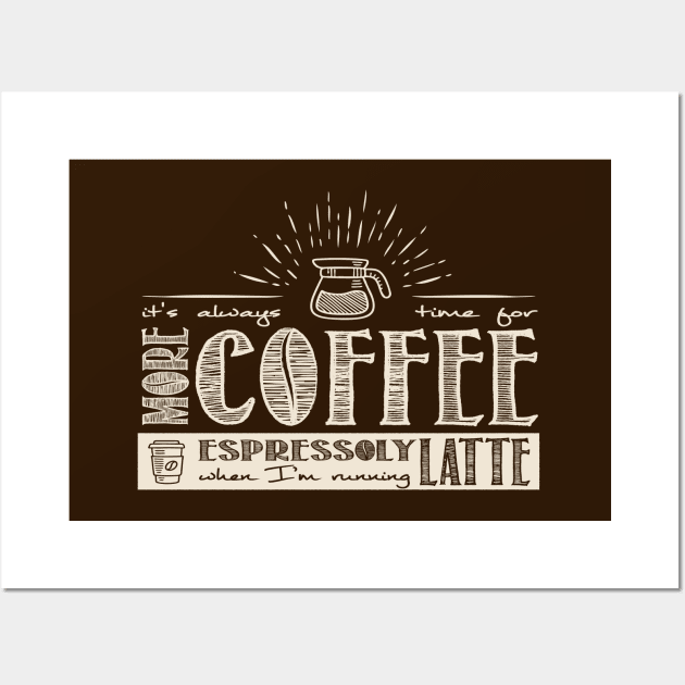 More Coffee 2 Wall Art by BignellArt